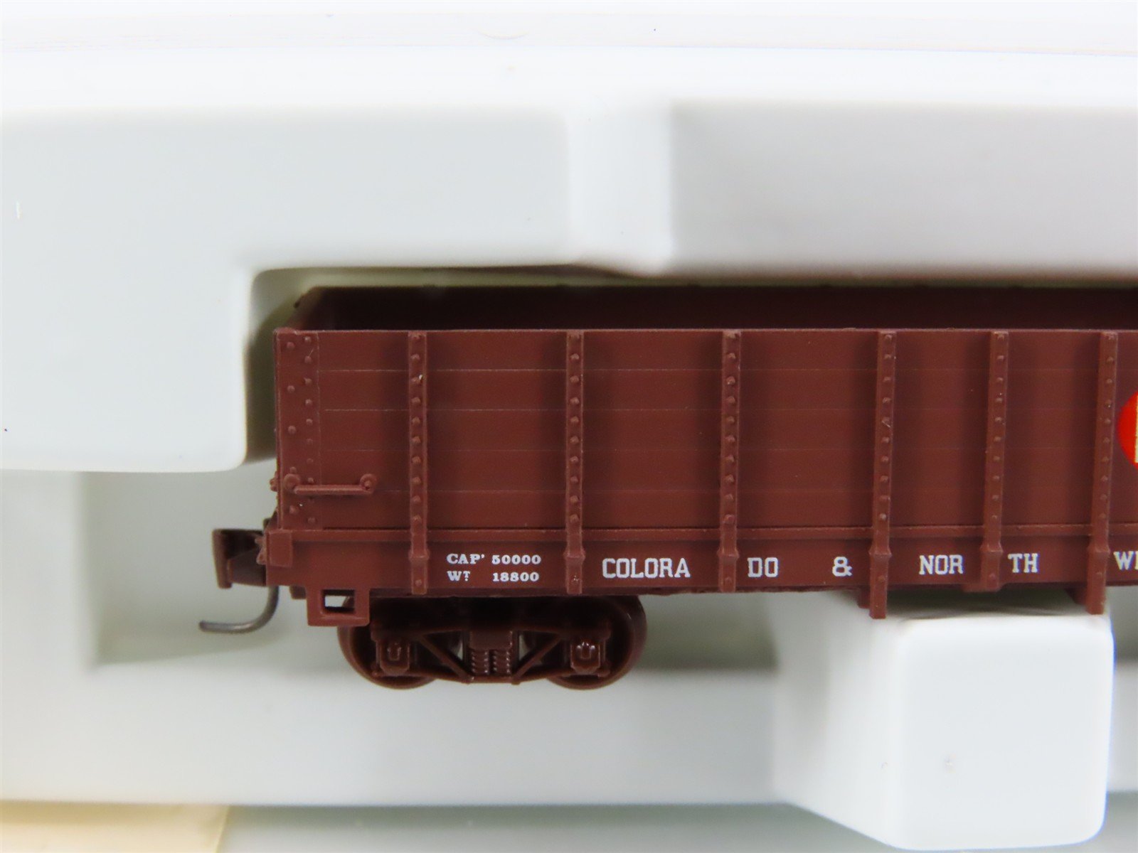 Nn3 Scale Micro-Trains MTL 15205 C&N Colorado & Northwestern Gondola #228