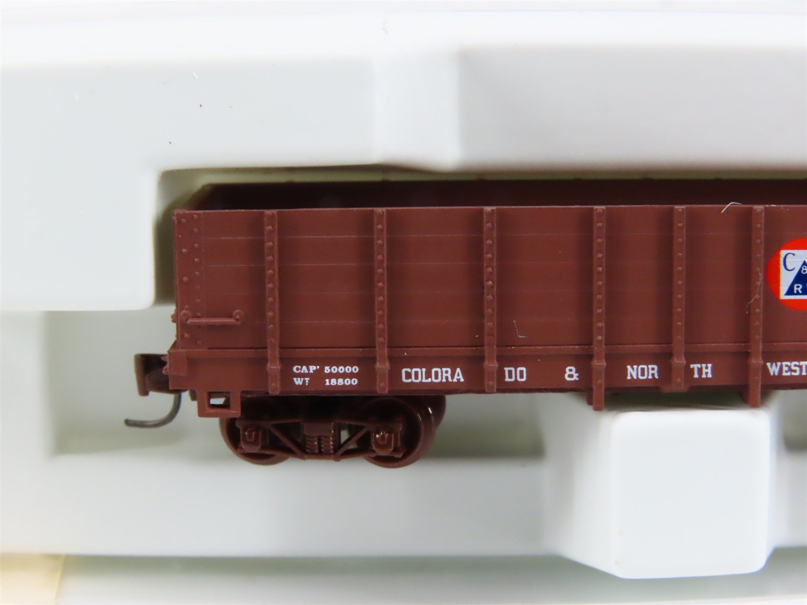 Nn3 Scale Micro-Trains MTL 15205 C&N Colorado & Northwestern Gondola #228
