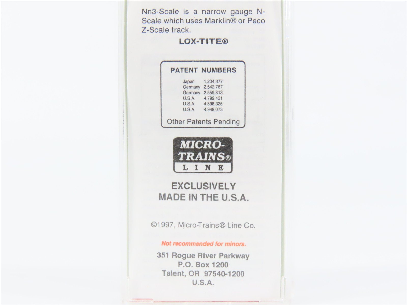 Nn3 Scale Micro-Trains MTL 15205 C&N Colorado & Northwestern Gondola #228