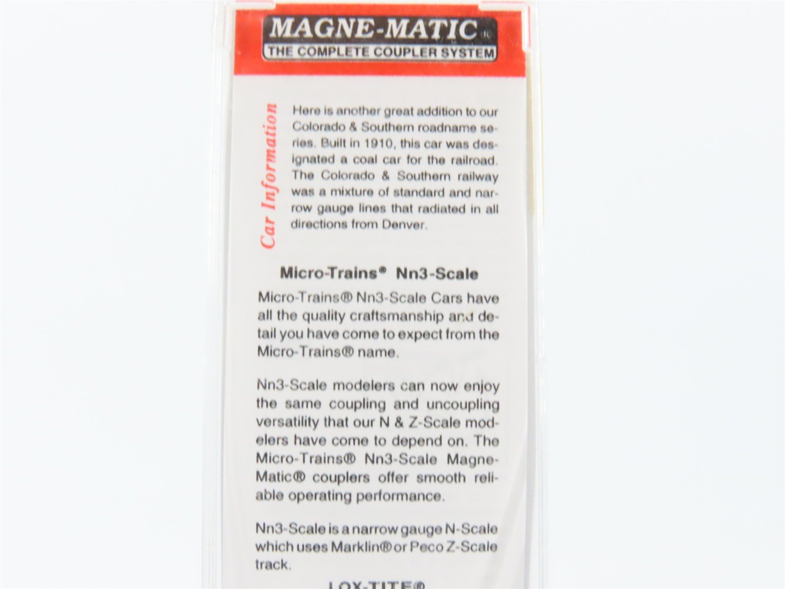 Nn3 Scale Micro-Trains MTL 15204 C&S Colorado & Southern 29' 6