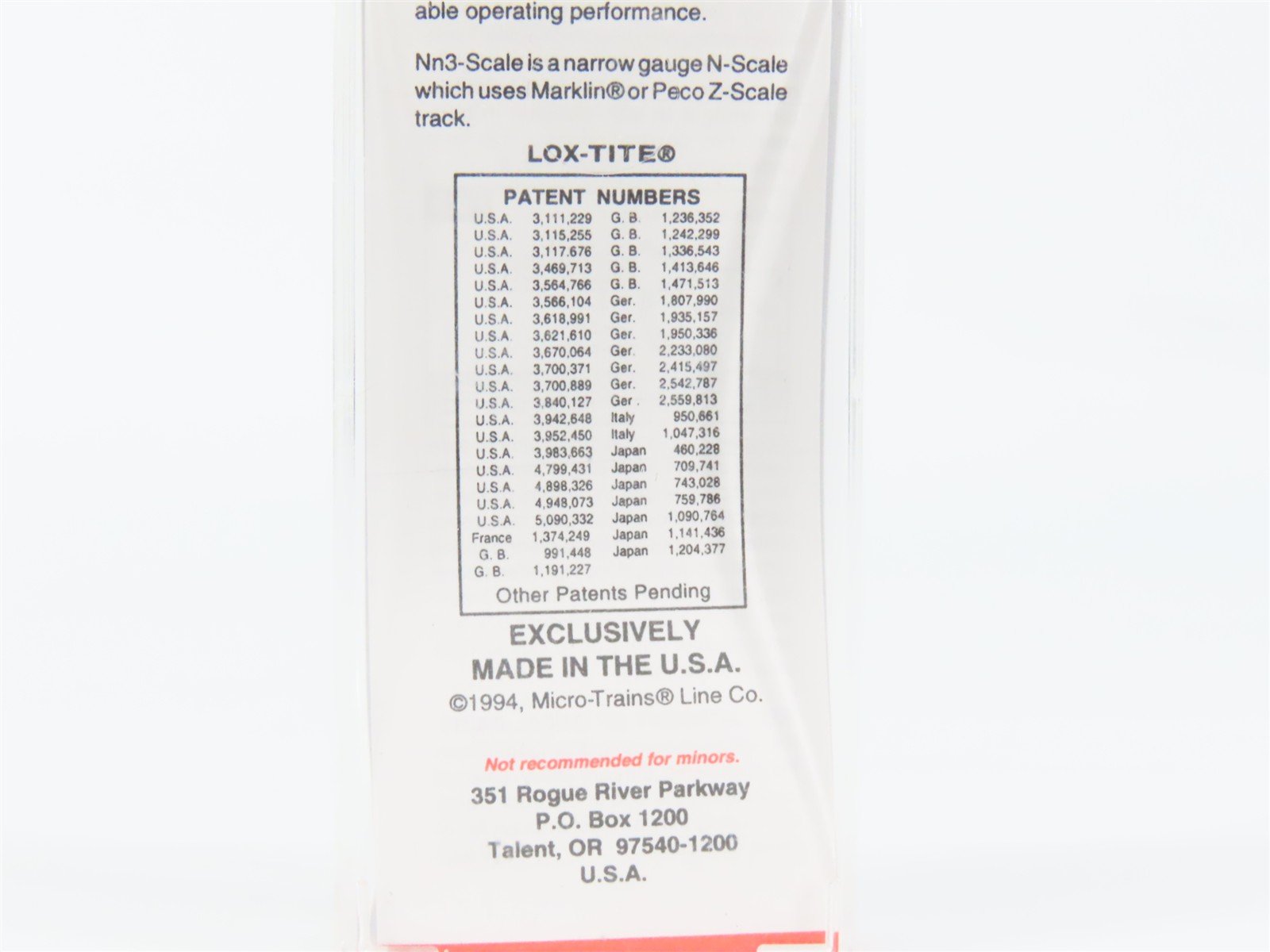 Nn3 Scale Micro-Trains MTL 15204 C&S Colorado & Southern 29' 6