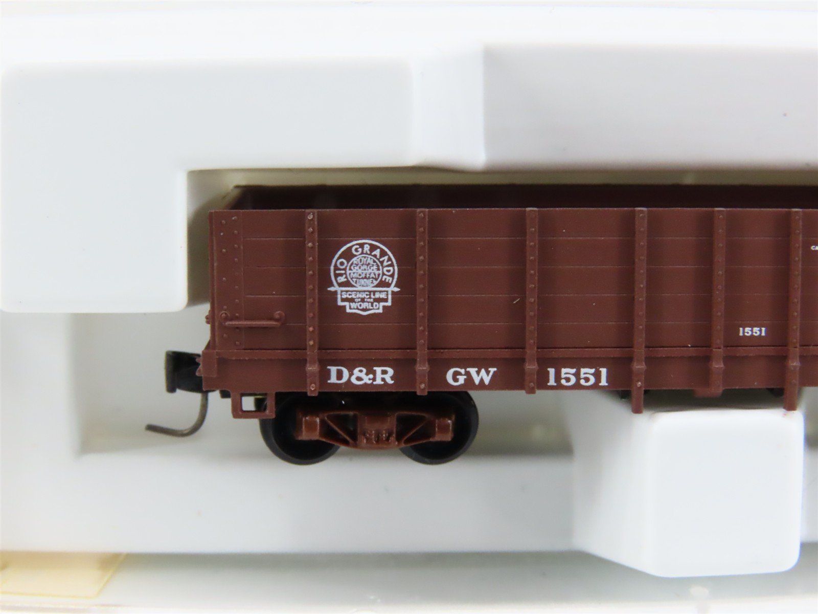 Nn3 Scale Micro-Trains MTL 15203 D&RGW Rio Grande Railroad Gondola #1551