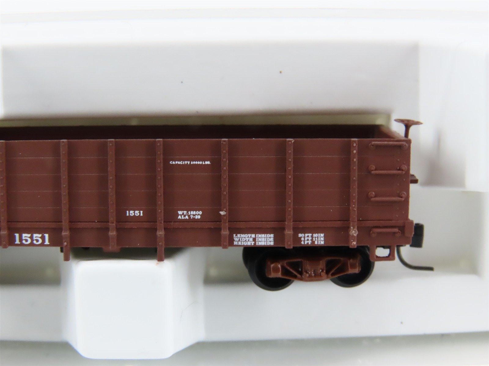 Nn3 Scale Micro-Trains MTL 15203 D&RGW Rio Grande Railroad Gondola #1551