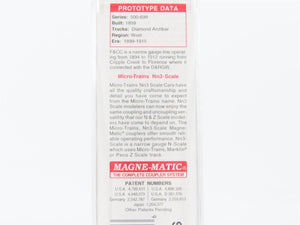 Nn3 Scale Micro-Trains MTL 80000040 F&CC Florence & Cripple Creek Box Car #545