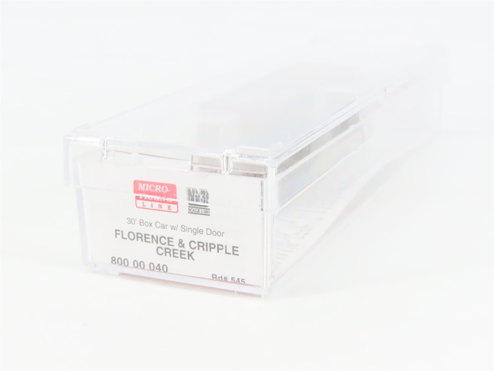 Nn3 Scale Micro-Trains MTL 80000040 F&CC Florence & Cripple Creek Box Car #545