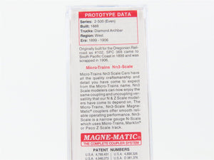 Nn3 Scale Micro-Trains MTL 80000180 SPC Southern Pacific Coast 30' Box Car #368
