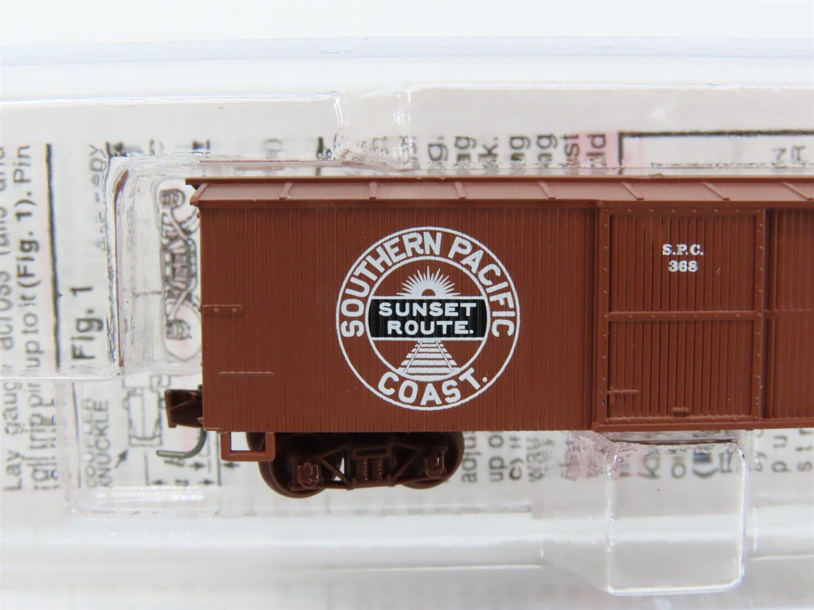 Nn3 Scale Micro-Trains MTL 80000180 SPC Southern Pacific Coast 30' Box Car #368