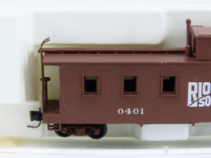 Nn3 Scale Micro-Trains MTL 15501 RGS Rio Grande Southern Cupola Caboose #0401