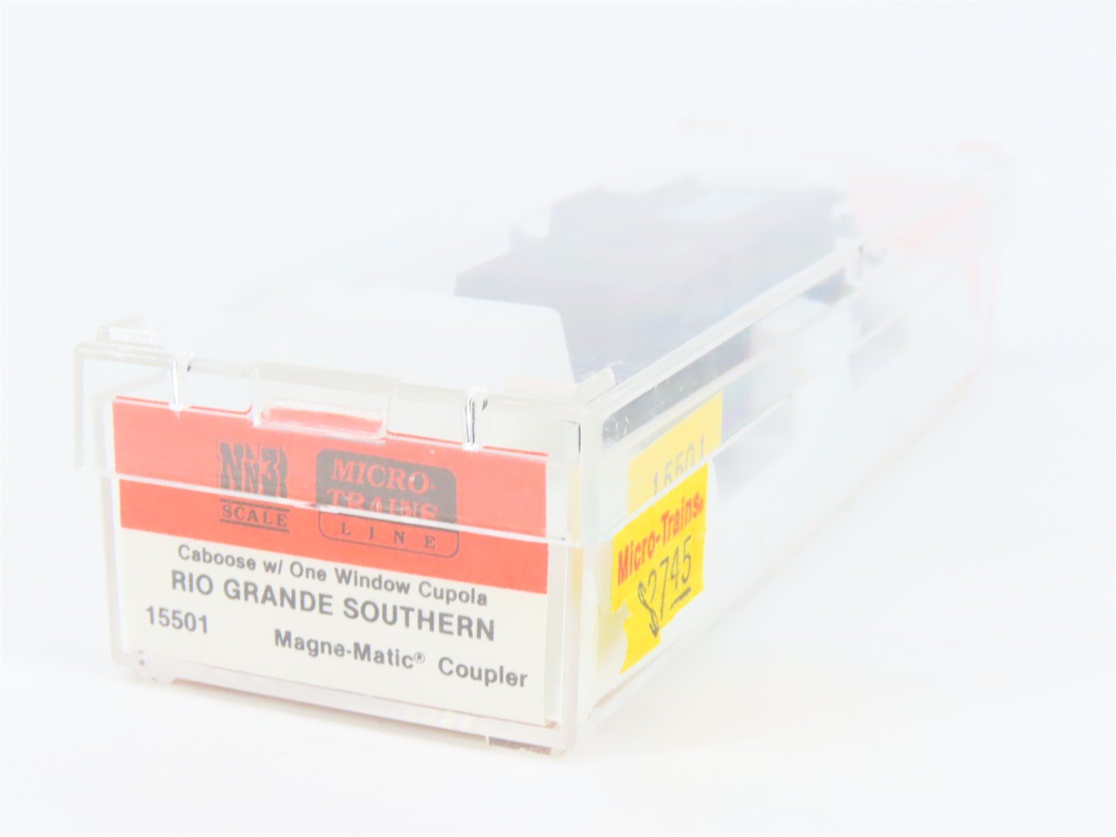 Nn3 Scale Micro-Trains MTL 15501 RGS Rio Grande Southern Cupola Caboose #0401