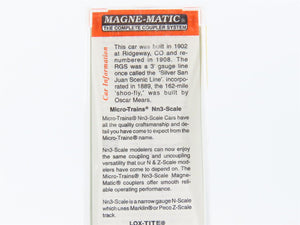 Nn3 Scale Micro-Trains MTL 15501 RGS Rio Grande Southern Cupola Caboose #0404