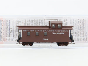Nn3 Scale Micro-Trains MTL 81600010 D&RGW Rio Grande Cupola Caboose #0589