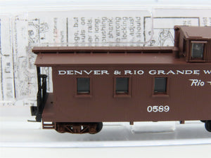 Nn3 Scale Micro-Trains MTL 81600010 D&RGW Rio Grande Cupola Caboose #0589