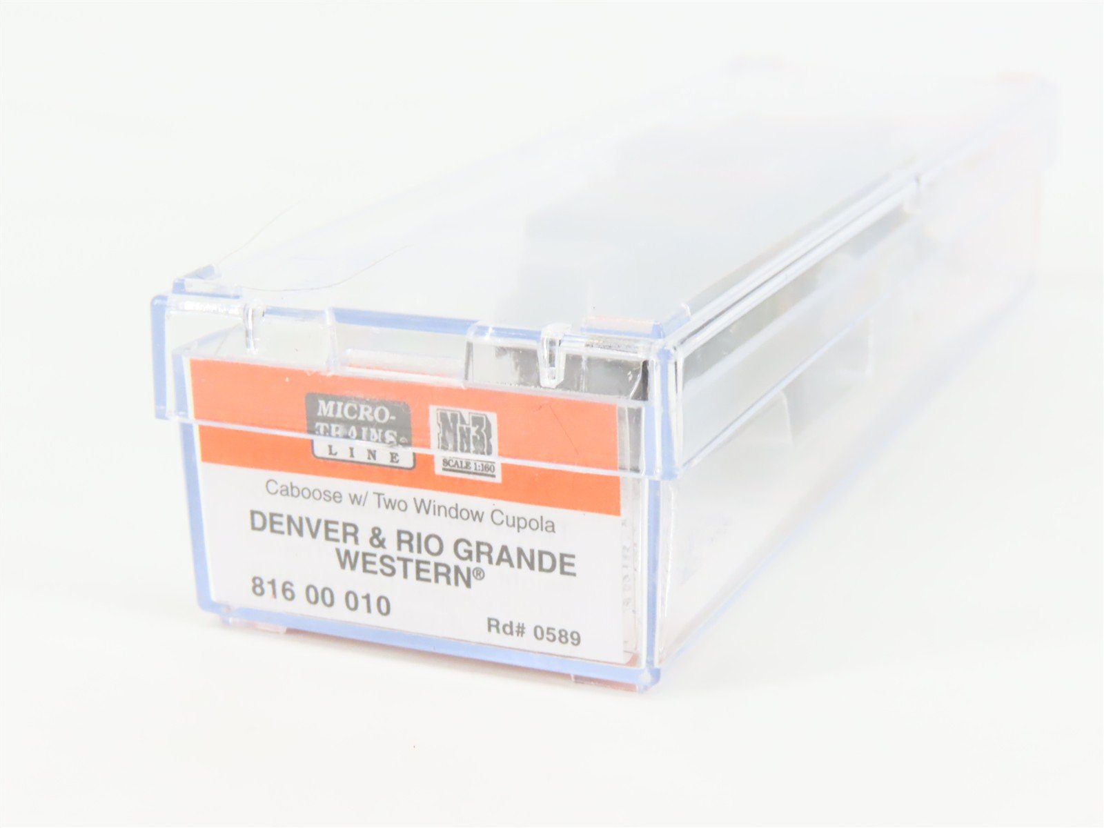 Nn3 Scale Micro-Trains MTL 81600010 D&RGW Rio Grande Cupola Caboose #0589