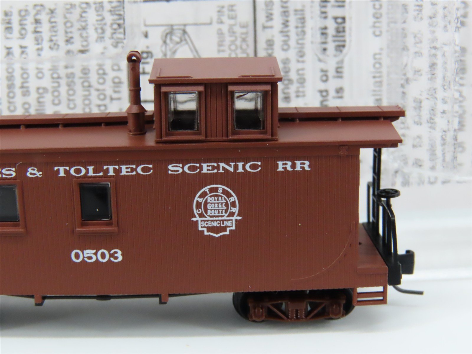 Nn3 Scale Micro-Trains MTL 81600020 C&TSRR Cumbres & Toltec Scenic Caboose #0503