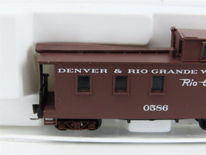 Nn3 Scale Micro-Trains MTL 15502 D&RGW Rio Grande Railroad Cupola Caboose #0586