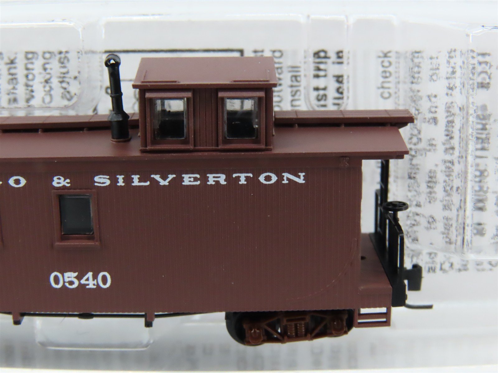 Nn3 Scale Micro-Trains MTL 81600030 D&S Durango & Silverton Cupola Caboose #0540