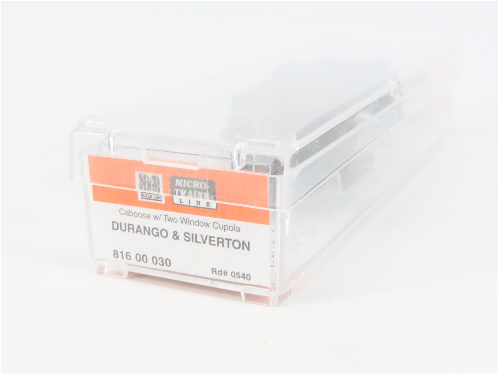 Nn3 Scale Micro-Trains MTL 81600030 D&S Durango & Silverton Cupola Caboose #0540