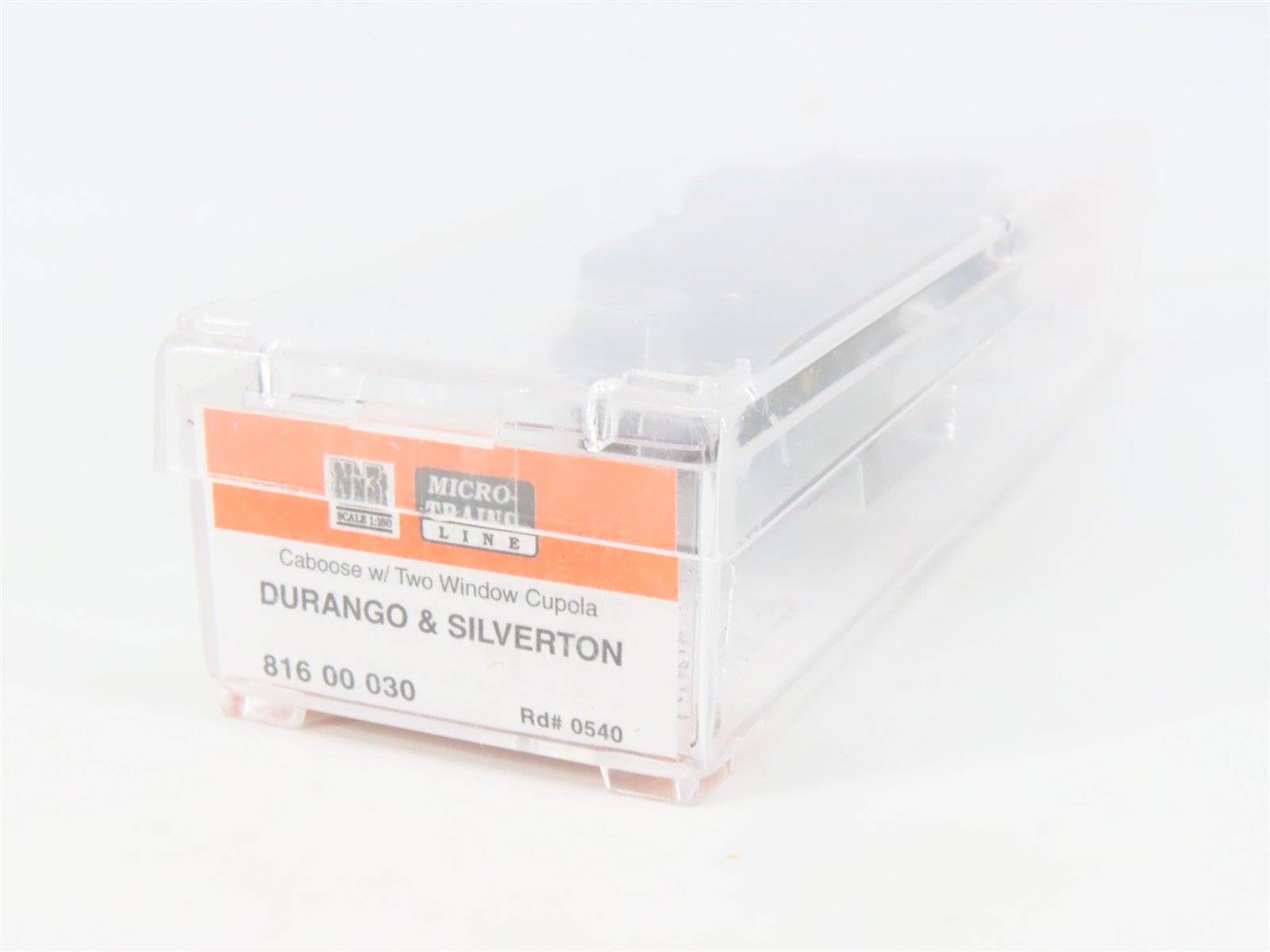 Nn3 Scale Micro-Trains MTL 81600030 D&S Durango & Silverton Cupola Caboose #0540