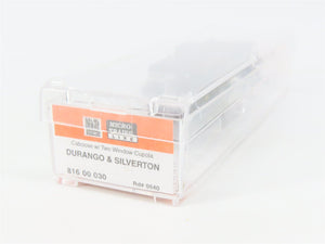 Nn3 Scale Micro-Trains MTL 81600030 D&S Durango & Silverton Cupola Caboose #0540