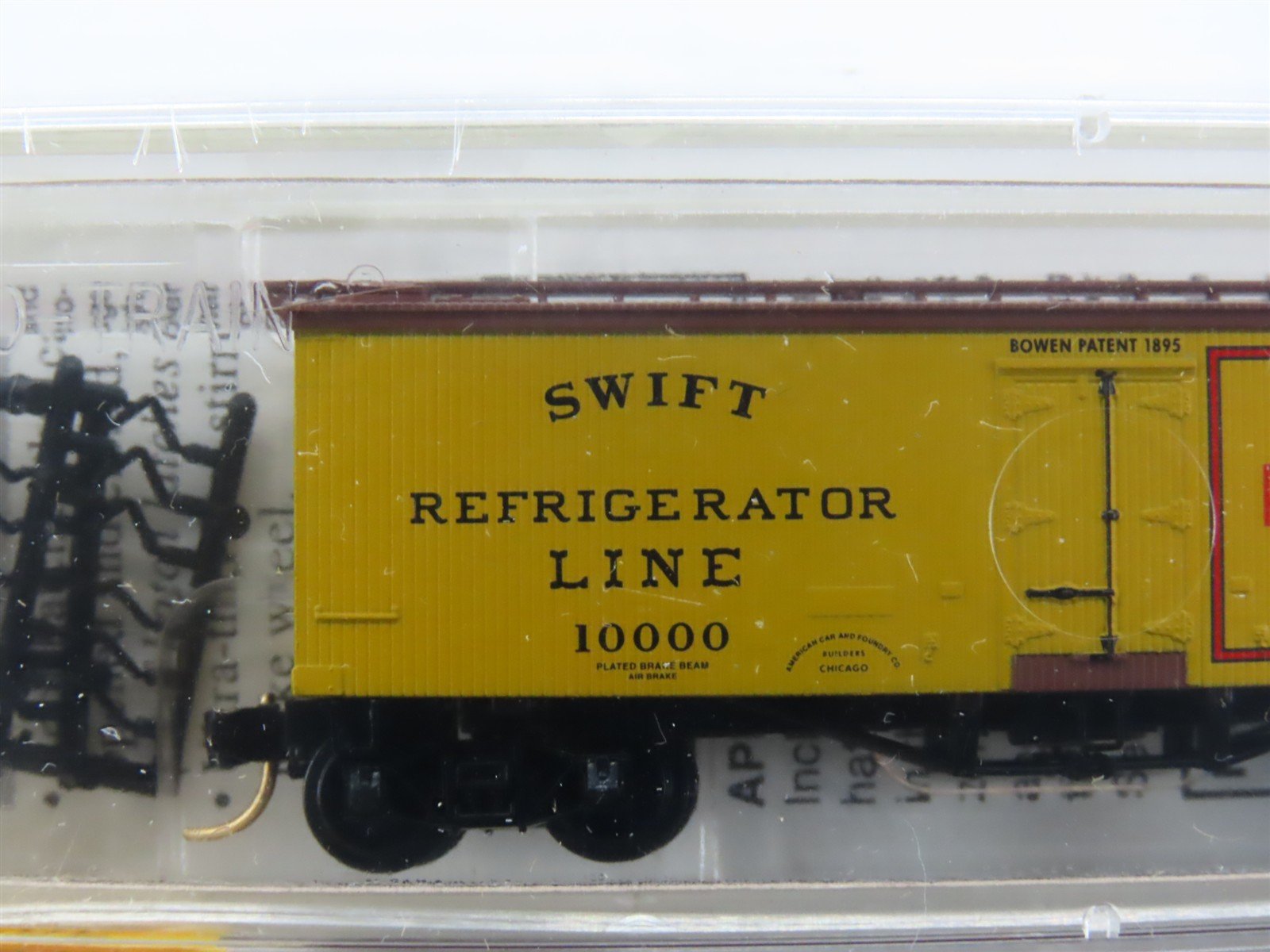 N Micro-Trains MTL 58072 Swift, Oppenheimer, Armour Meat-Packers Reefers 3-Pack