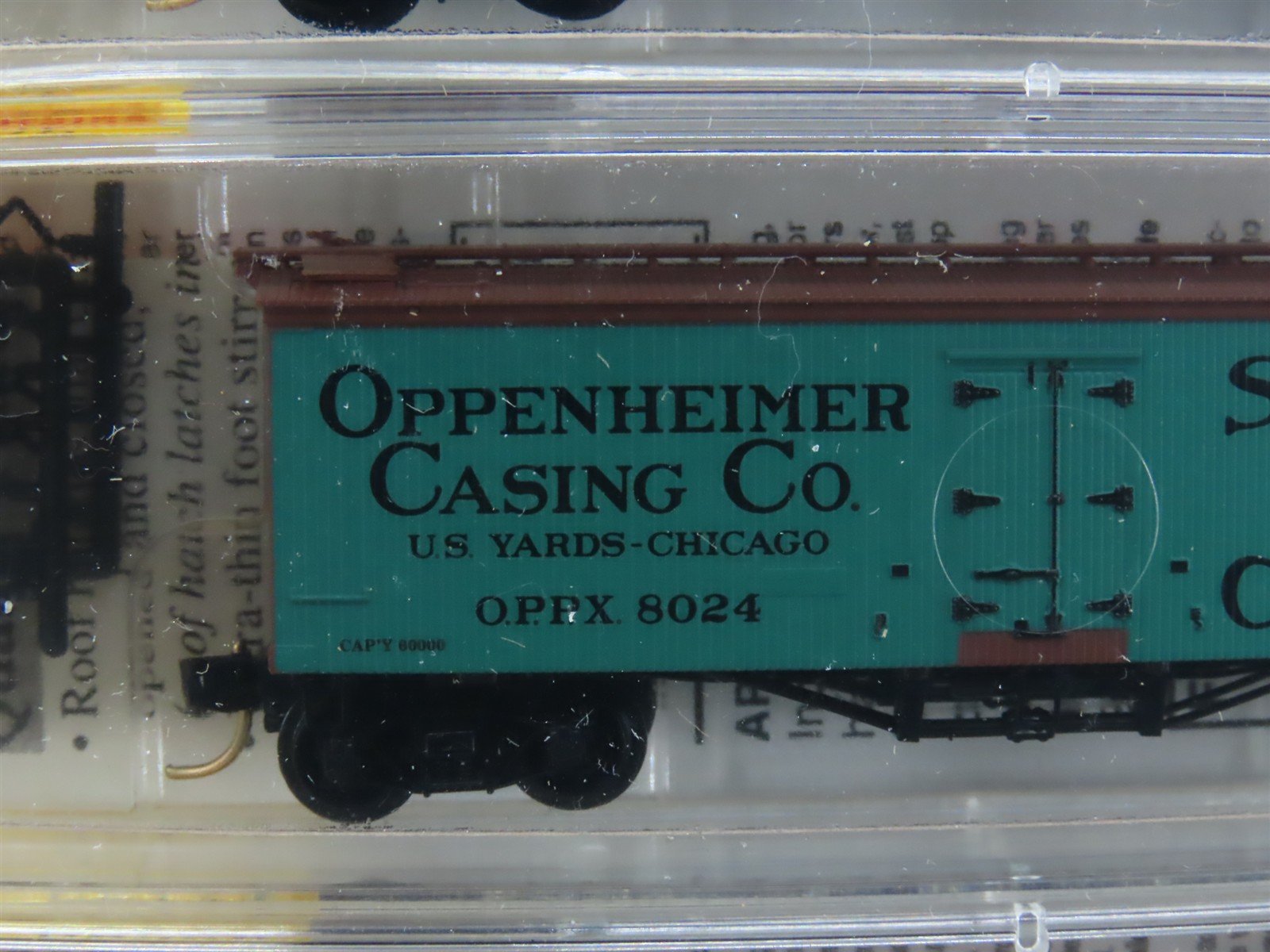 N Micro-Trains MTL 58072 Swift, Oppenheimer, Armour Meat-Packers Reefers 3-Pack