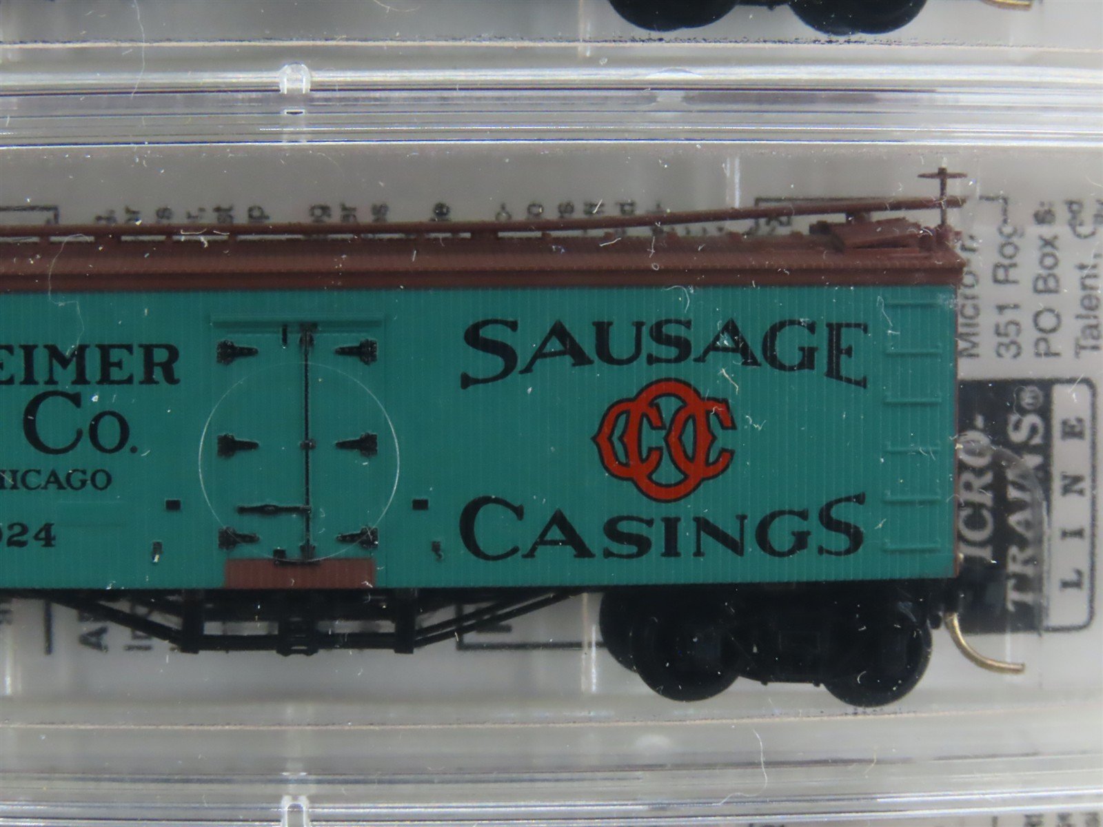 N Micro-Trains MTL 58072 Swift, Oppenheimer, Armour Meat-Packers Reefers 3-Pack