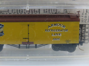 N Micro-Trains MTL 58072 Swift, Oppenheimer, Armour Meat-Packers Reefers 3-Pack