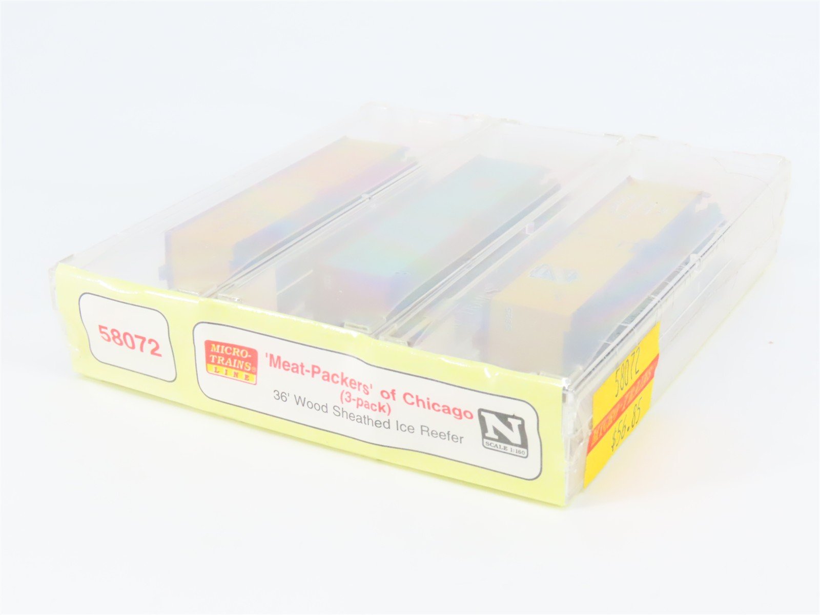 N Micro-Trains MTL 58072 Swift, Oppenheimer, Armour Meat-Packers Reefers 3-Pack