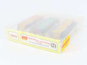 N Micro-Trains MTL 58072 Swift, Oppenheimer, Armour Meat-Packers Reefers 3-Pack