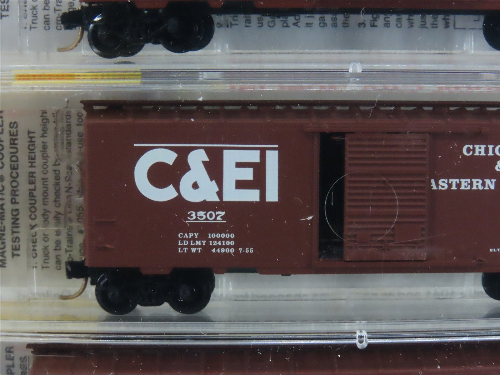 N Micro-Trains MTL 20562 RI/C&EI/CNW Windy City Special Box Cars 3-Pack Sealed