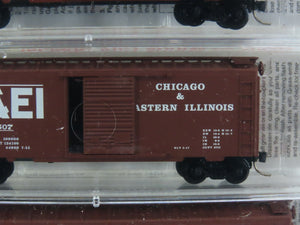 N Micro-Trains MTL 20562 RI/C&EI/CNW Windy City Special Box Cars 3-Pack Sealed