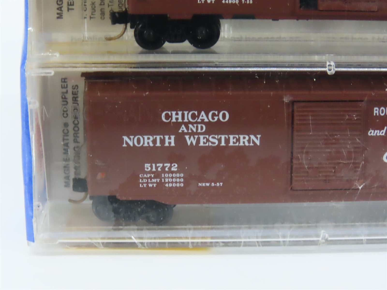 N Micro-Trains MTL 20562 RI/C&EI/CNW Windy City Special Box Cars 3-Pack Sealed