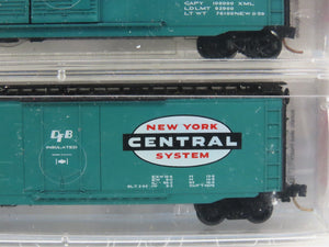 N Scale Micro-Trains MTL 31192 NYC New York Central 50' Box Car 3-Pack Sealed