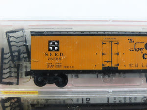 N Scale Micro-Trains MTL 47242 SFRD Santa Fe 40' Wood Reefers 3-Pack Sealed