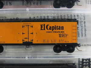 N Scale Micro-Trains MTL 47242 SFRD Santa Fe 40' Wood Reefers 3-Pack Sealed