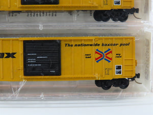 N Micro-Trains MTL 25502 MP Missouri Pacific Railbox 50' Box Cars 3-Pack Sealed