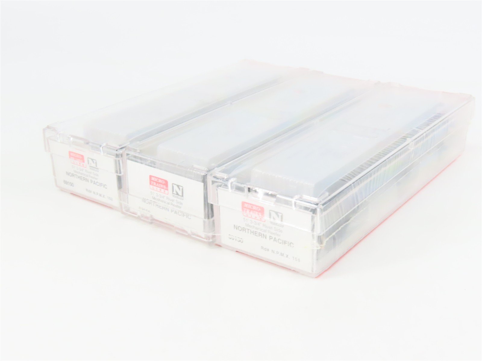 N Micro-Trains MTL 69152 NPMX Northern Pacific Mechanical Reefers 3-Pack Sealed