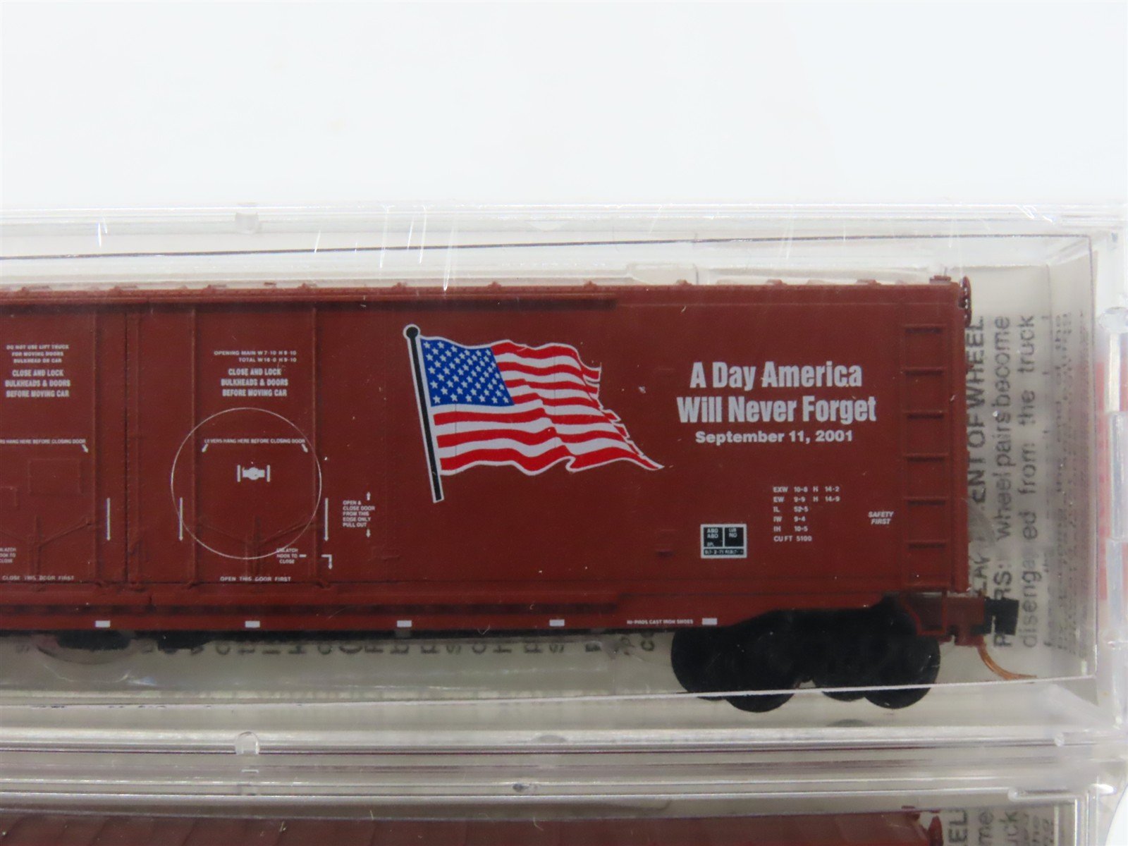 N Micro-Trains MTL 75102 WSOR Wisconsin & Southern 50' Box Car 3-Pack Sealed