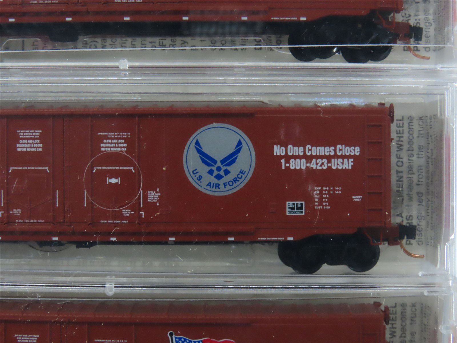 N Micro-Trains MTL 75102 WSOR Wisconsin & Southern 50' Box Car 3-Pack Sealed