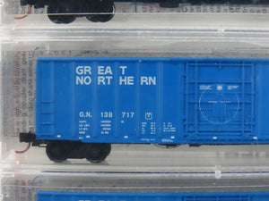 N Scale Micro-Trains MTL 27072 GN Great Northern 50' Box Car 3-Pack Sealed