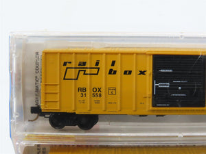 N Micro-Trains MTL 25562 RBOX Railbox 50' Single Door Box Car 3-Pack Sealed