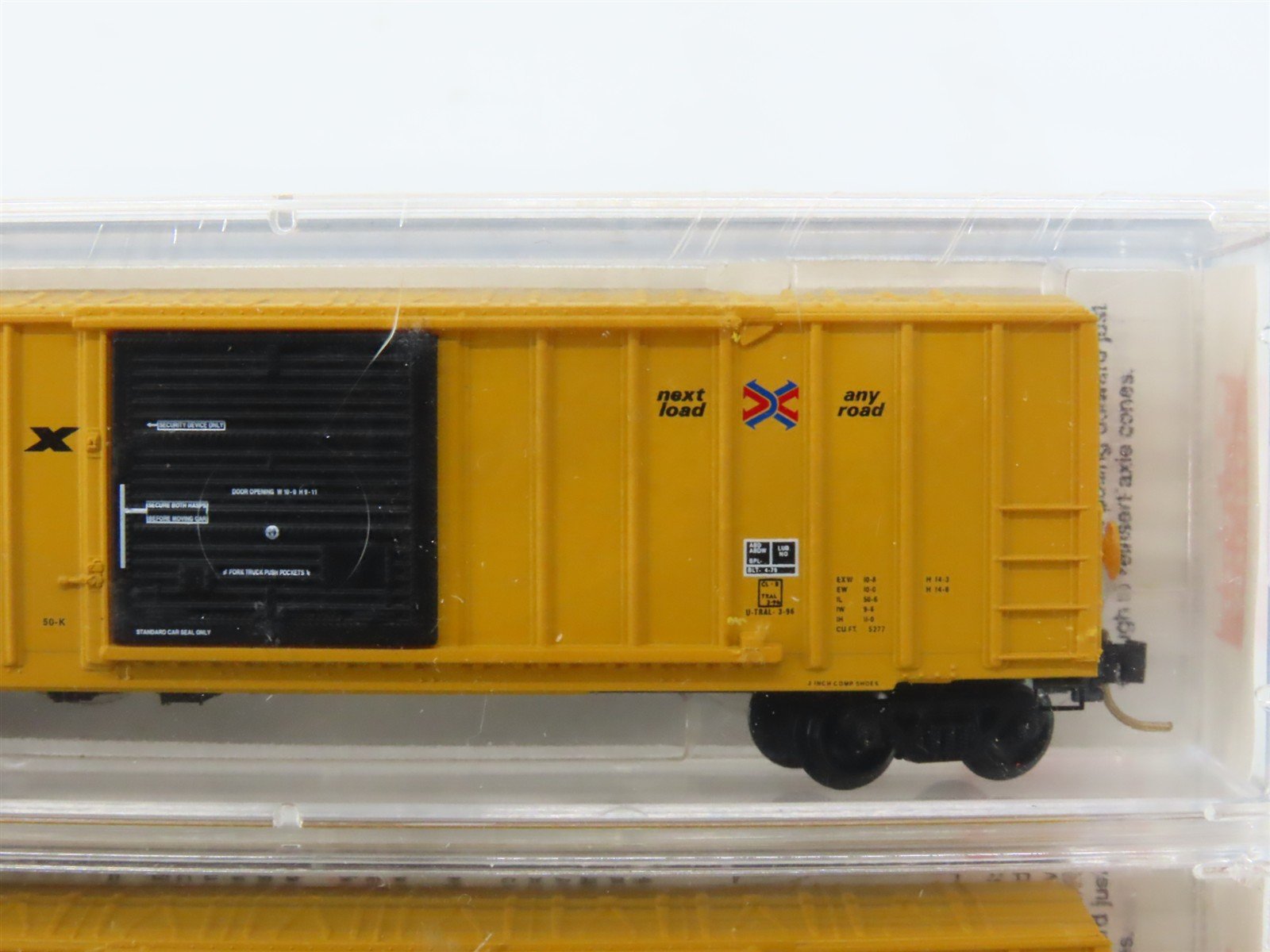 N Micro-Trains MTL 25562 RBOX Railbox 50' Single Door Box Car 3-Pack Sealed