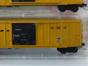 N Micro-Trains MTL 25562 RBOX Railbox 50' Single Door Box Car 3-Pack Sealed