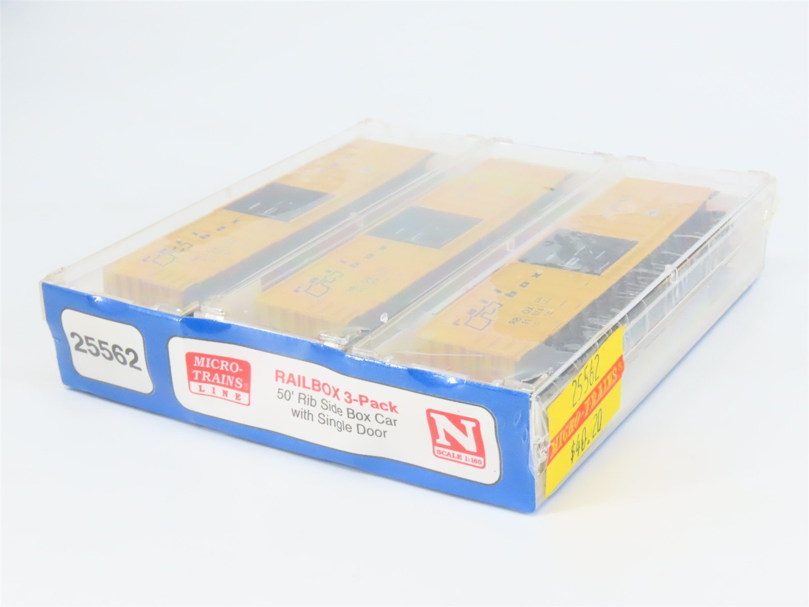 N Micro-Trains MTL 25562 RBOX Railbox 50' Single Door Box Car 3-Pack Sealed