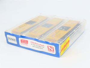 N Micro-Trains MTL 25562 RBOX Railbox 50' Single Door Box Car 3-Pack Sealed