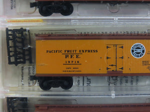 N Scale Micro-Trains MTL 47062 PFE Pacific Fruit Express Reefers 3-Pack Sealed