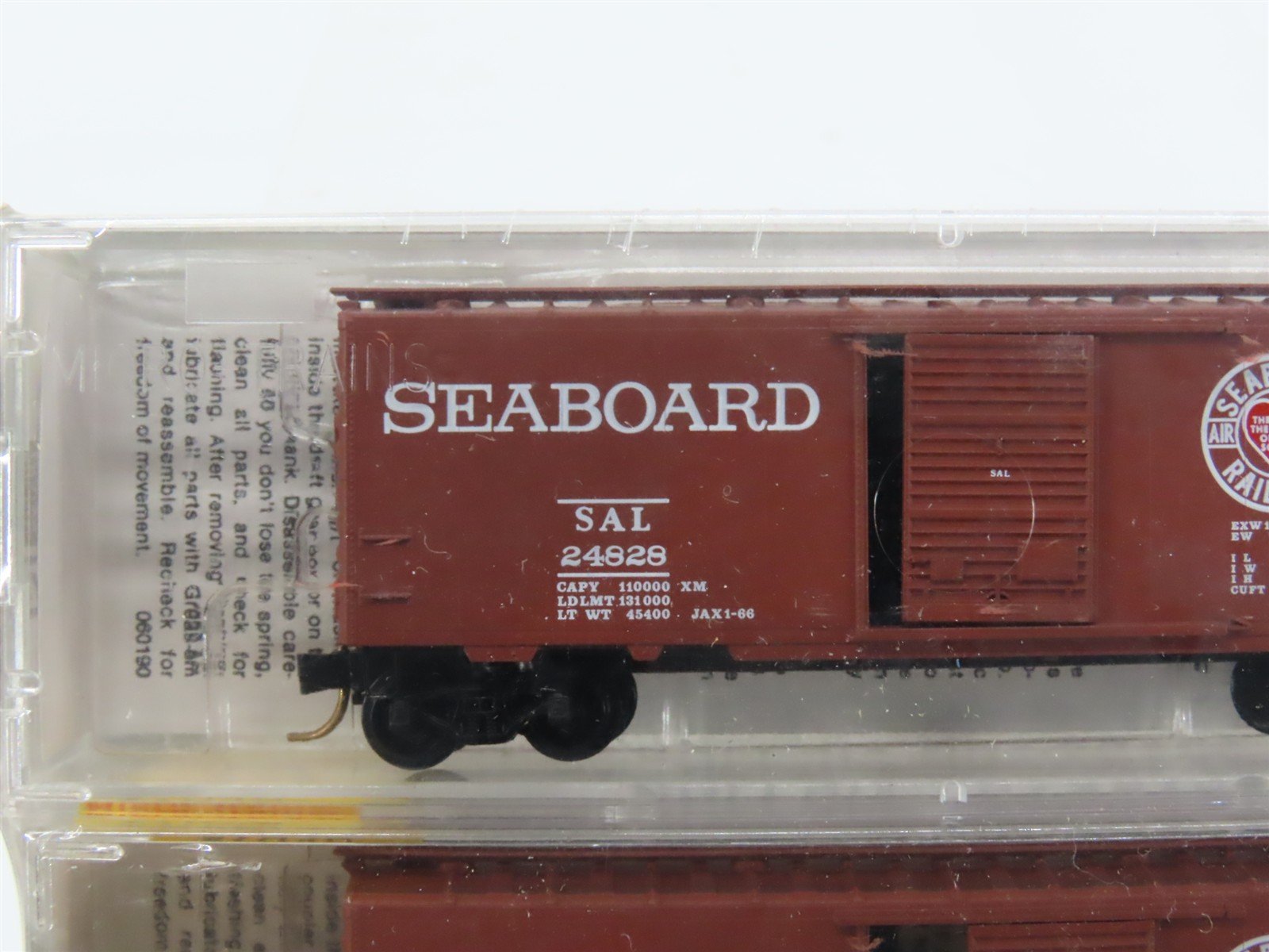 N Scale Micro-Trains MTL 20642 SAL Seaboard Air Line 40' Box Car 3-Pack Sealed