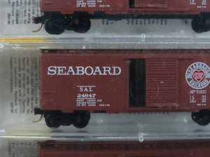 N Scale Micro-Trains MTL 20642 SAL Seaboard Air Line 40' Box Car 3-Pack Sealed