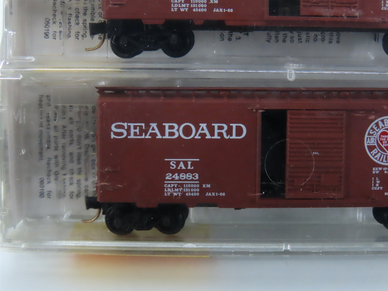 N Scale Micro-Trains MTL 20642 SAL Seaboard Air Line 40' Box Car 3-Pack Sealed
