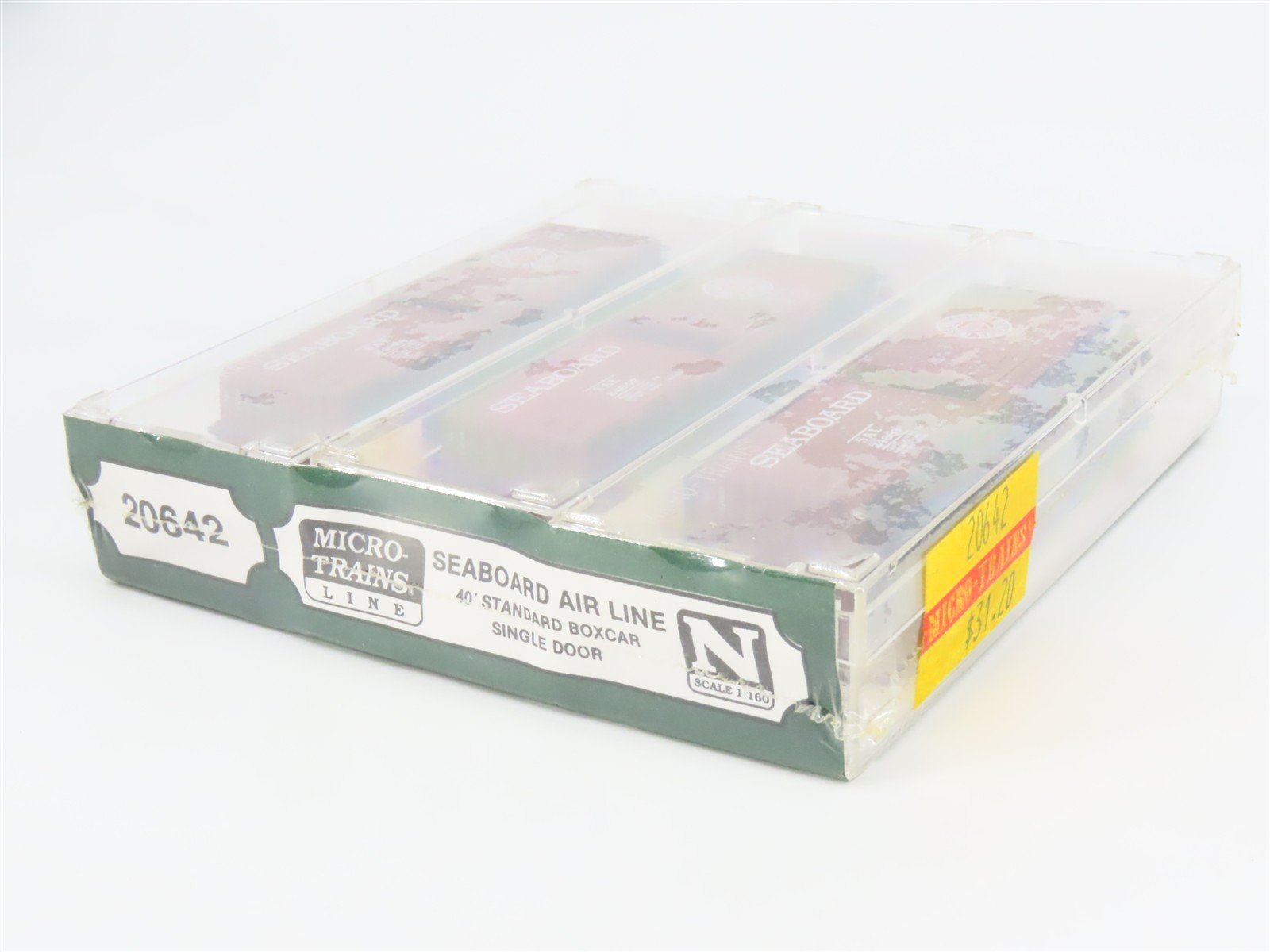 N Scale Micro-Trains MTL 20642 SAL Seaboard Air Line 40' Box Car 3-Pack Sealed